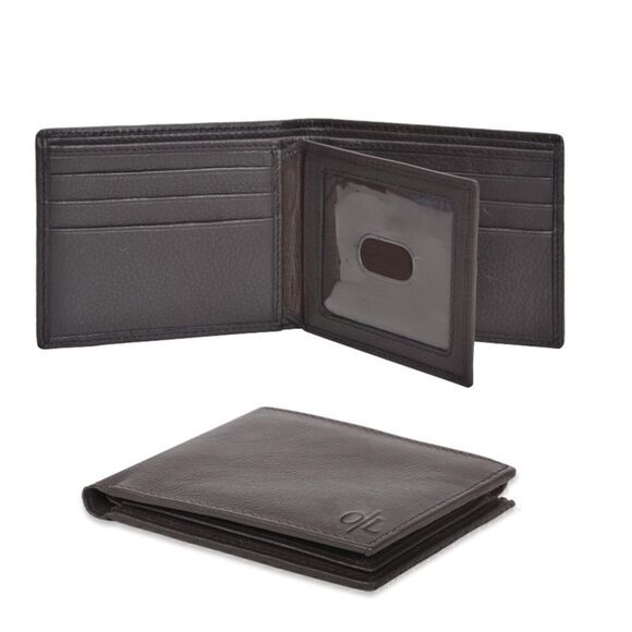 Leather Bifold Wallet - Picture 1 of 6